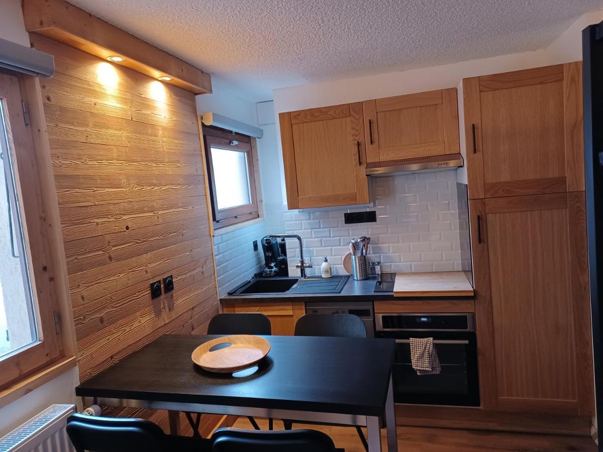 Studio cosy et chaleureux Valloire Extérieur photo