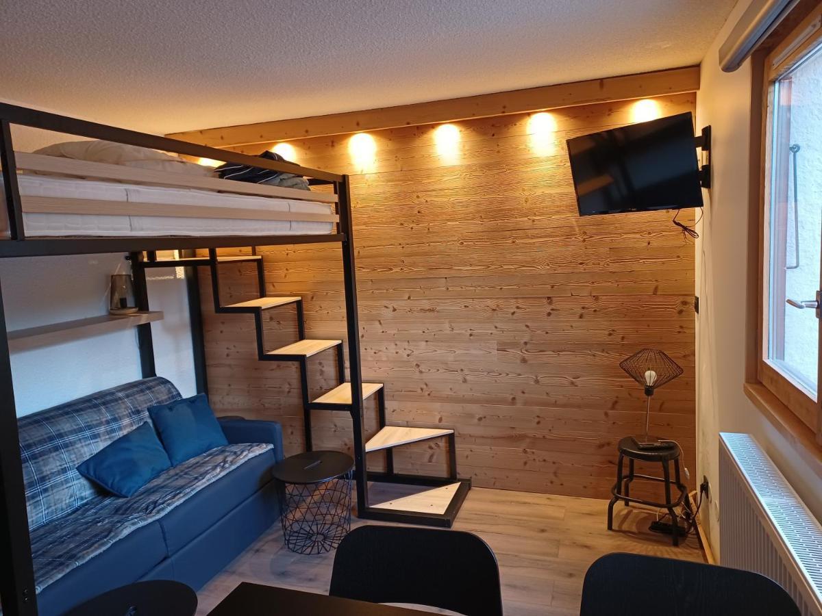 Studio cosy et chaleureux Valloire Extérieur photo